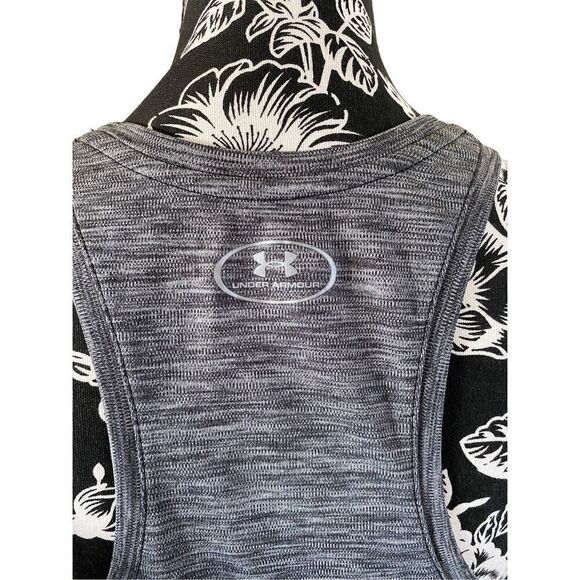 Under Armour Loose Heat Gear Racerback Tank Top Sporty Athletic Athleisure - Picture 8 of 14